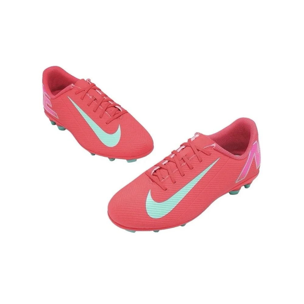 NEW Nike JR Vapor 16 Club FG/MG Ember Glow Kids Youth Soccer FQ8286-800 5.5 Y